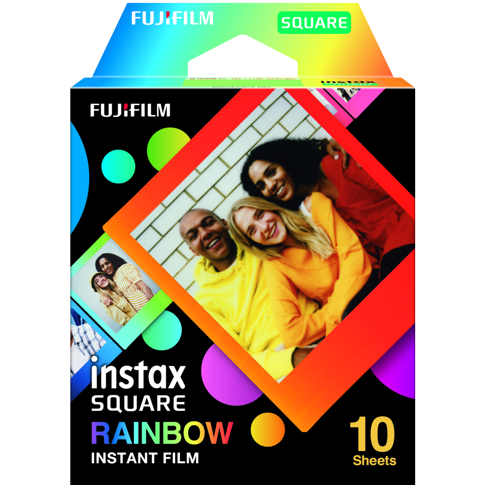 Película Fujifilm INSTAX SQUARE 10 Arco Iris